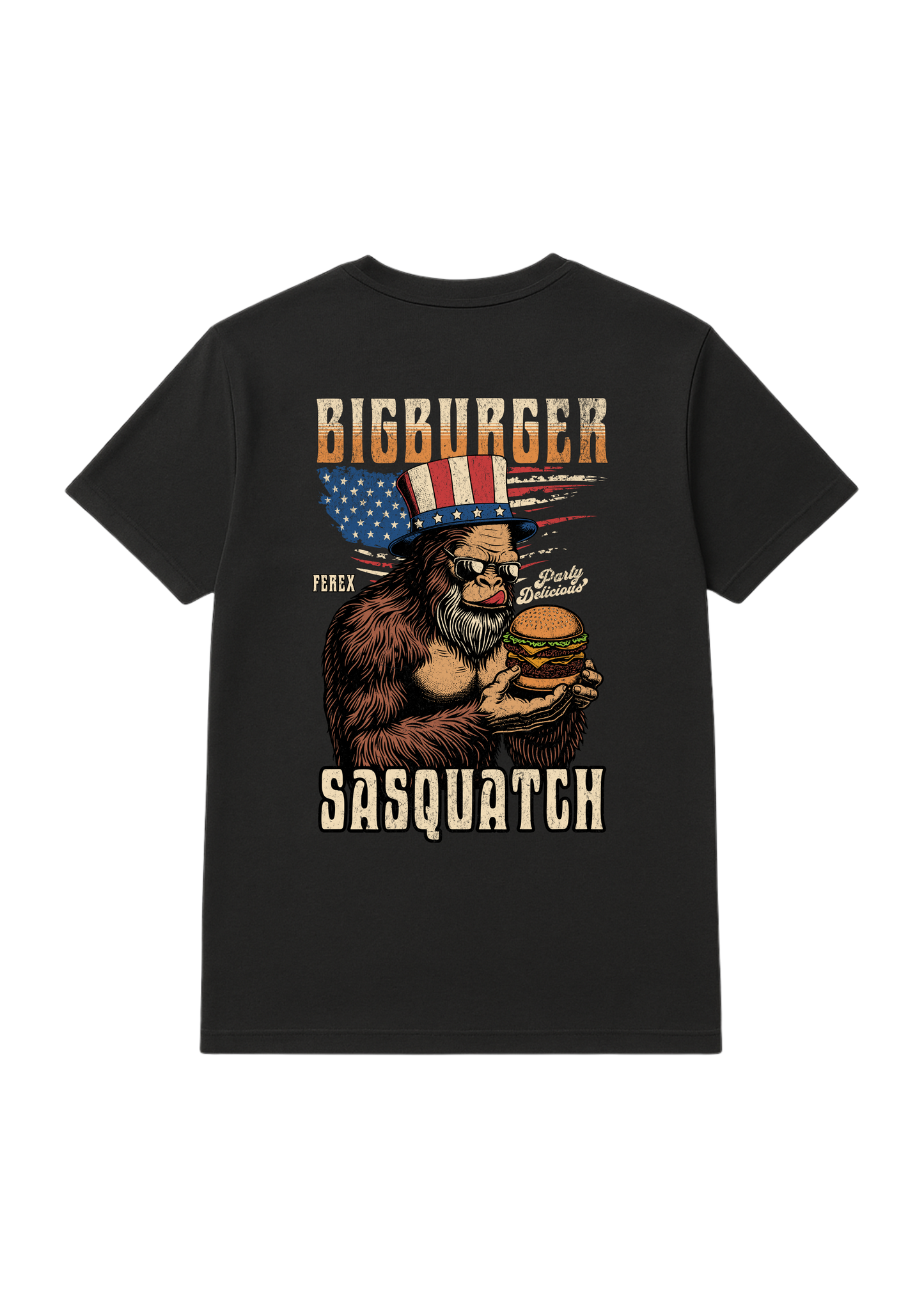 T-Shirt Big Foot Burger 004