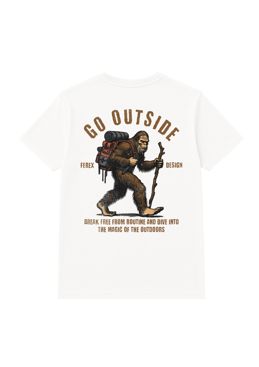 T-Shirt Big Foot Walking 003