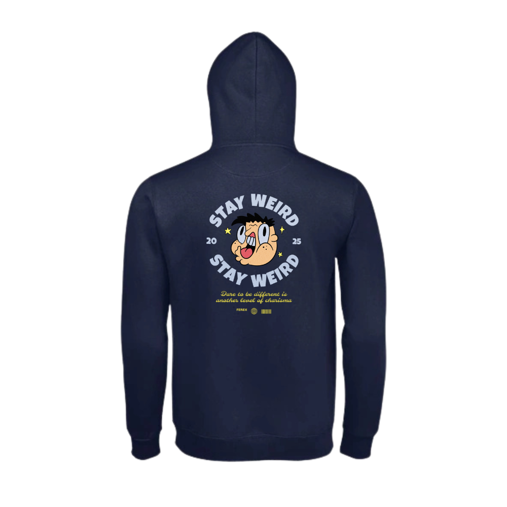 Hoodie Stay Weird 002