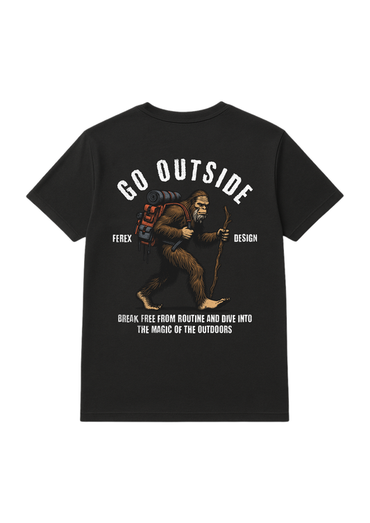 T-Shirt Big Foot Walking 003