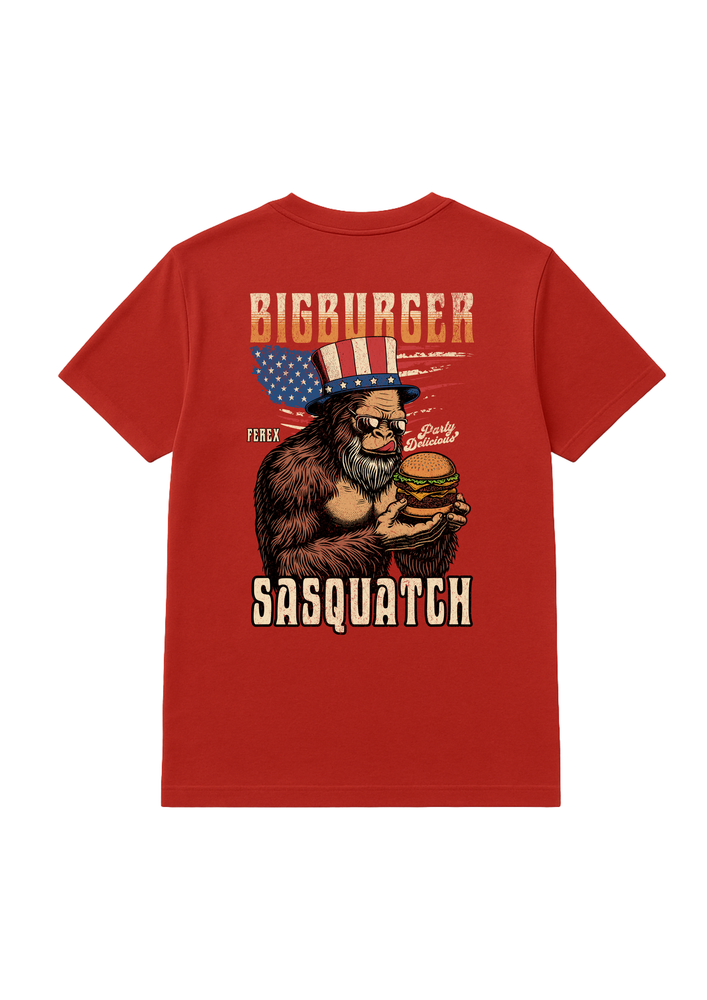 T-Shirt Big Foot Burger 004