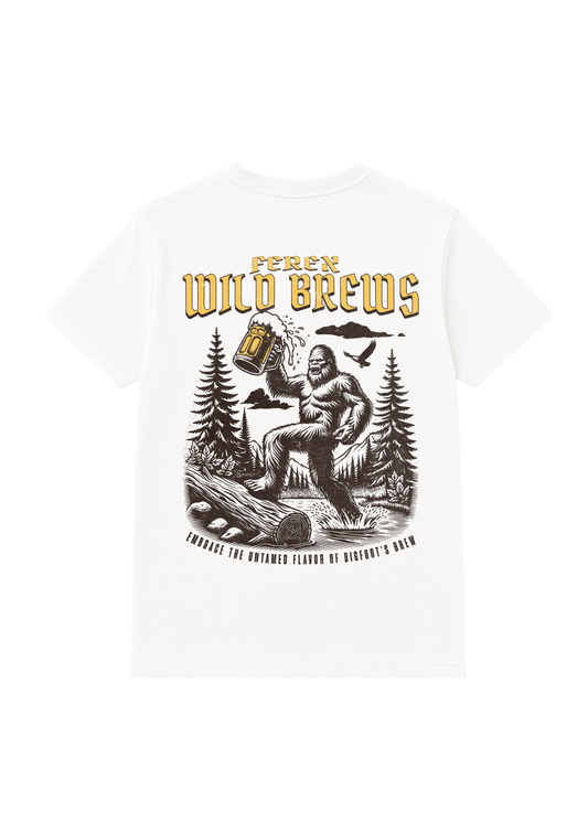 T-SHIRTBIGFOOT DRINK BEER001