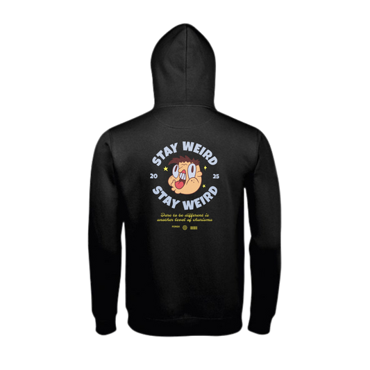 Hoodie Stay Weird 002